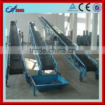 Portable inclined sidewall cleated belt conveyor inclined conveyor belt portable inclined belt conveyor