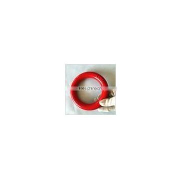 China manufacturer marine hardware weldless round ring ,painted red