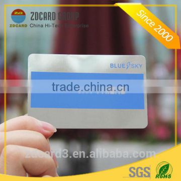 High quality stainless steel mirroed metal card