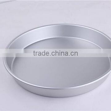 Aluminium Round Dish Pizza Oven Shallow Cake Baking Pan