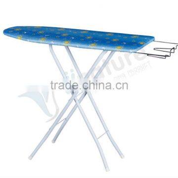 wooden ironing board iron table