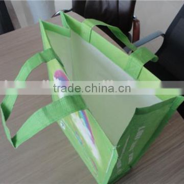 Biodegradable customized warp and weft kraft paper shopping bag