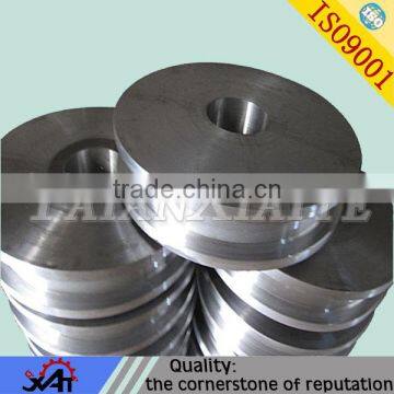 steel cast wheel hub mineral wheel hub, steel casting, shot blasting, 45 # steel, 40 cr, 35CrMo casting