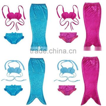 S64837A children swim suit wholesale mermaid tail swimwear