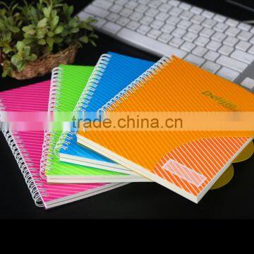 16K/25K/64 PP cover notebook customizable student notebook with Diagonal lines