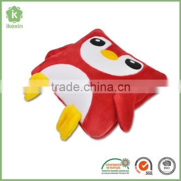 Printing And Embossed Animals Shaped Child Pillow
