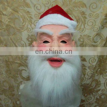 2014 Trustworthy Realistic High-grade Father Christmas mask for Christmas