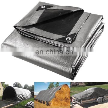 pe tarp cover for hay bale, dust proof furniture cover