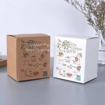 Kraft paper gift food box