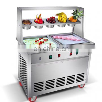 Automatic Electrical stir fry ice cream machine Ice Cream Cold Plate for Ice Cream Roll Making Machine