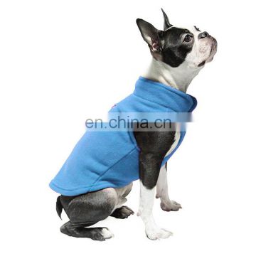 Factory Hot Sale Dog Clothes Comfortable Autumn Pet Sweater Pure Color Pet Clothing