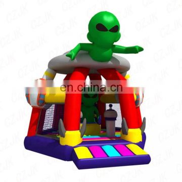 alien theme customized high quality inflatable jumping bouncer