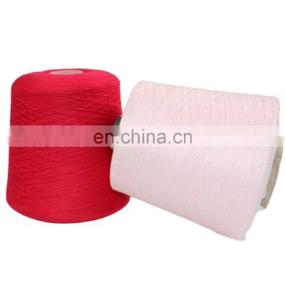 Hot Selling 95%Cotton 5% Cashmere Smooth Hand Feel 2/48nm Yarn Spinning for knitting
