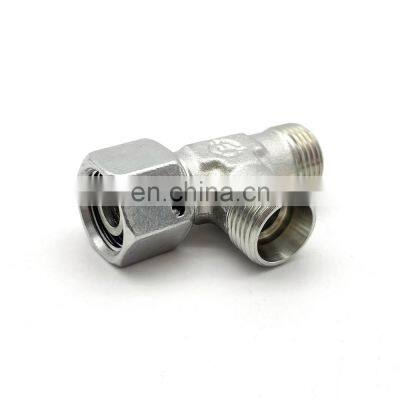 Cast Iron Tee Fitting Galvanized Stainless Steel Swivel Nut Run Tee Nipple Gas Pipe Fitting Elbow Hydraulic Adapter