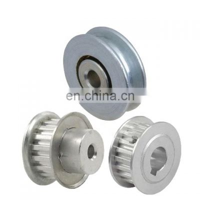 CNC Machining Aluminium Belt Pulley and Flat Belt Pulley and Timing Pulley