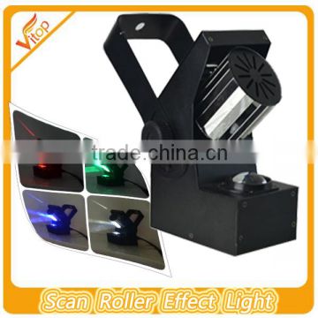 New effect light led mini roller disco scan light