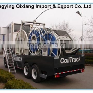 Coiled tubing unit Truck For oil & gas drilling well logging