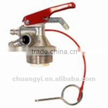 valve for powder fire extinguisher