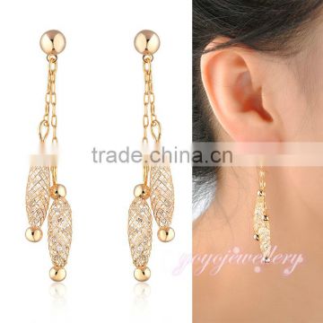 Wholesale new 2016 latest dubai gold jewelry design earring