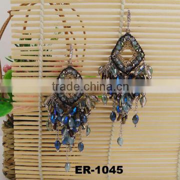 Grade crystal tassel earrings wholesale
