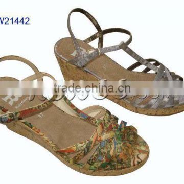 pu wedge sandals for women 2012