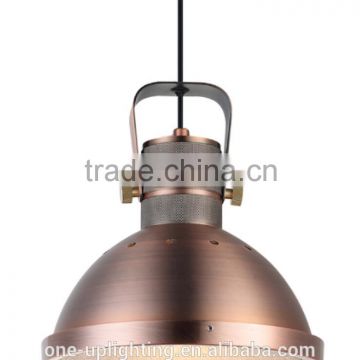 MD9139-RBS RED BRASS industry pendant lamp