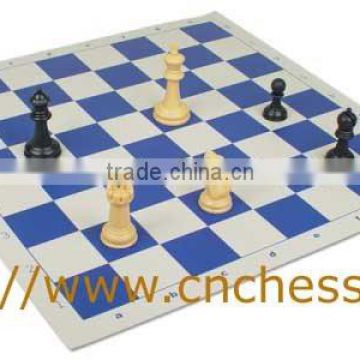 Blue chess boards