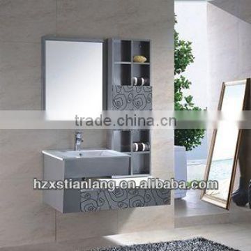 Fashionable Bathroom Vanity with Unique Design Side Cabinet