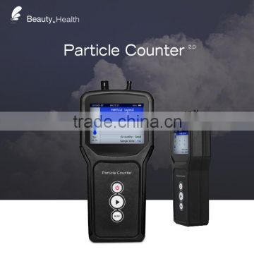 Handheld laser sensor air quality system detect PM2.5 and PM10