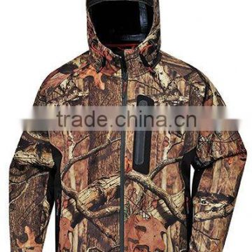 Softshell Jacket for men with camo printing