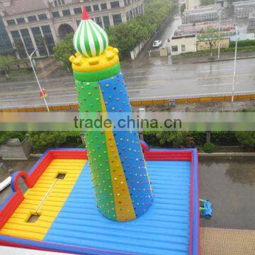 inflatable funny rock climbing wall games for adventure