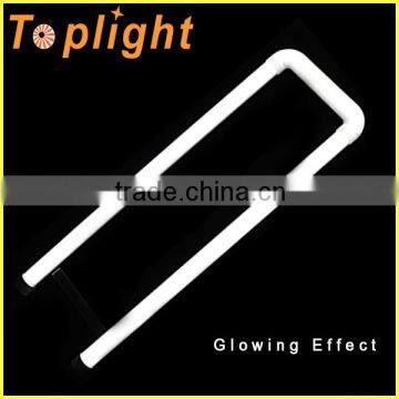 U shape 14w led bulb 2ft exw price 2835smd Milky t8 U-shaped led tube light