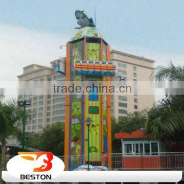 Attractive rides jump kids drop tower frog hopper for sale