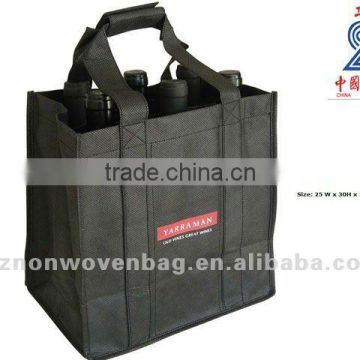 2014 China made promotional bottle non woven tote bag(HL-6029)