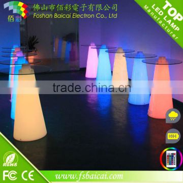 Modern Glowing Led Bar Table/Interactive Bar LED Table with 16colors changing