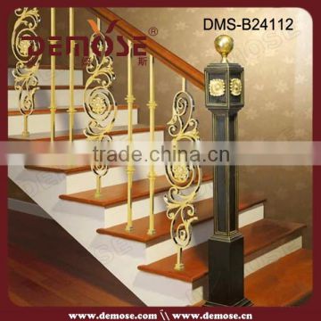 antique wrought iron handrails for indoor stairs