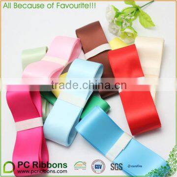 245 colors 1.5 inch double faced satin ribbons