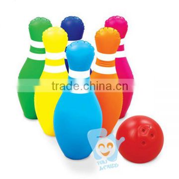 human pvc giant inflatable bowling pins for kid