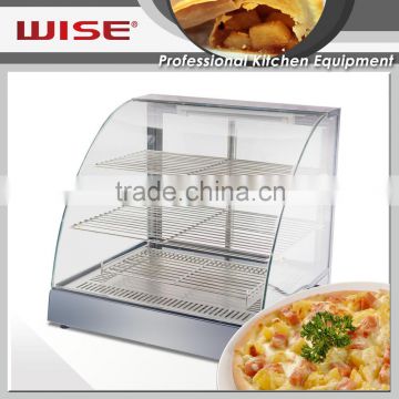 Hot Selling Standard Hot Food Warmer Display showcase with CE