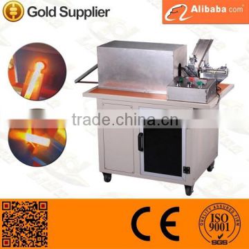 Automatic medium frequency induction heating furnace for hot forging