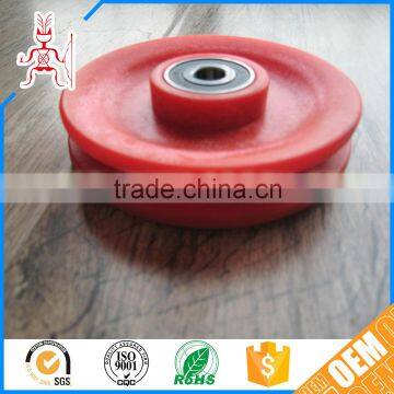 Custom made injection molding cheap small wheel pulley