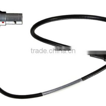Timecode input cable with BNC right angle plug to 5-pin Lemo right angle