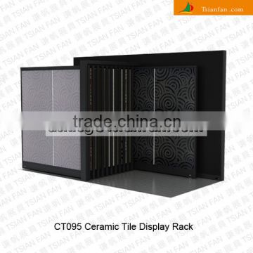 tsianfan wall tiles display stand/ceramic tile showroom display stands/floor tiles display stand CT095