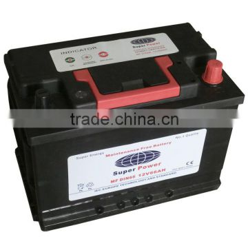 car battery (MF DIN66 12V66AH)