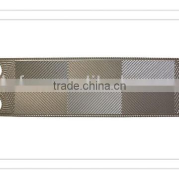 TL10 realated titanium plate and gasket for gasket plate heat exchanger