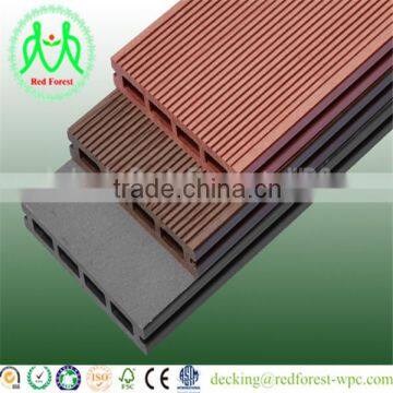Double layer wood pe composite top quality WPC floating deck plastic