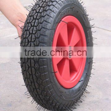wheelbarrow wheel 14"x3.50-8 good quality & good price
