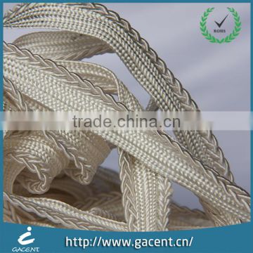 Beautiful eco friendly knitted polyester piping rope wire