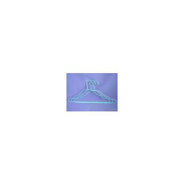 plastic coated wire hanger,clothes hanger