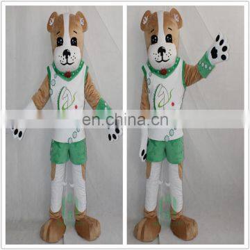 HI customized dog mascot costume for adult size,plush mascot costume with high quality